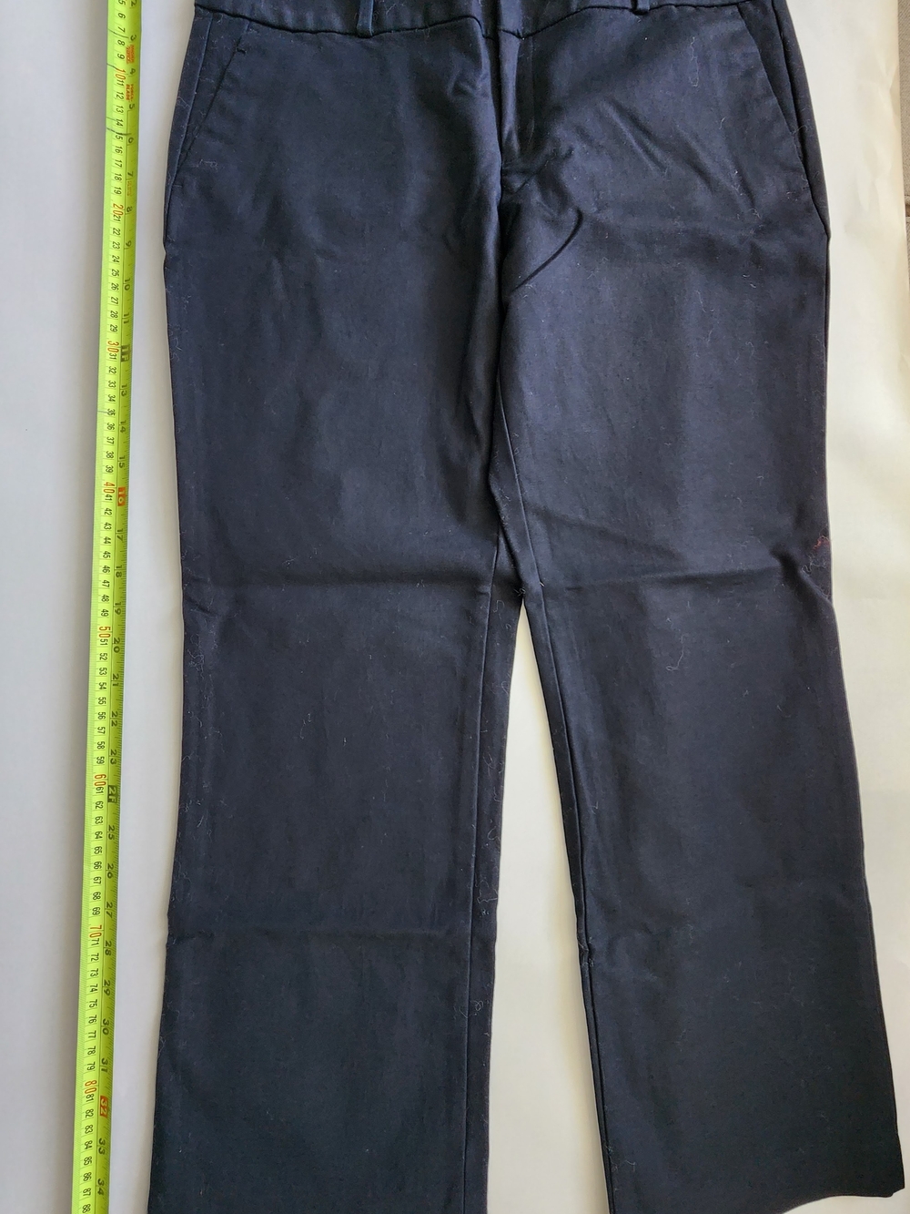Women's Banana Republic Black Pants Martin Fit Size 12 Petite